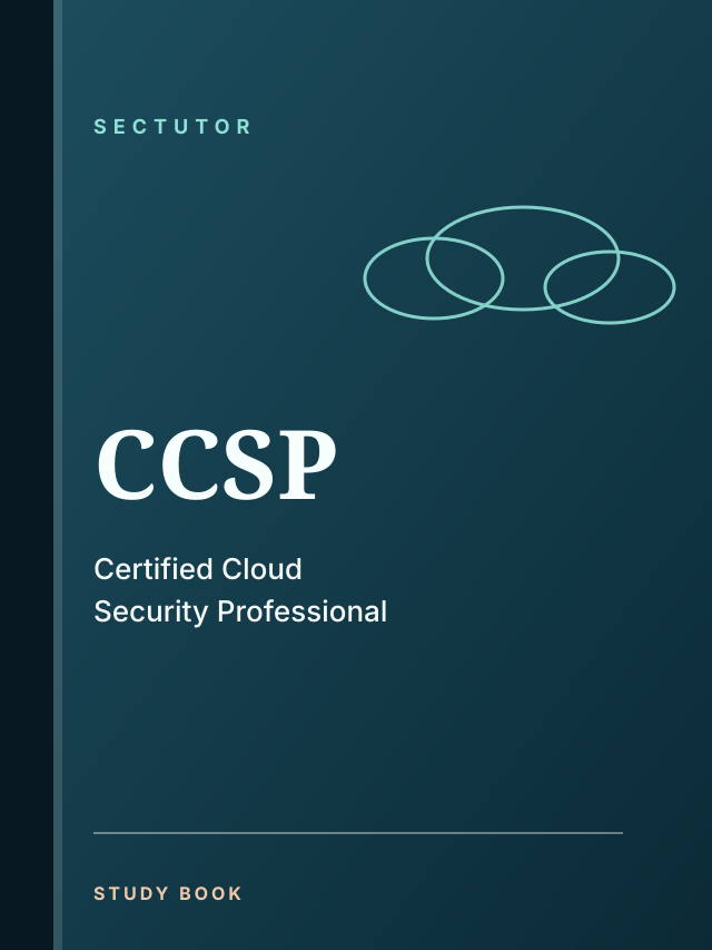 Cover of the Sectutor CCSP study book
